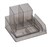 Italplast I 35Smk Desk Organiser Smoke