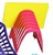 Italplast I 408Fw Plastic Step File Organiser - Watermelon