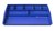 Italplast I 70Ab Drawer Tidy 8 Compartment Antique Blue