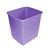 Italplast I 80Tpr Tinted Coloured Tidy Bin 15 Litre Tint Purple