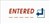 Deskmate Message Stamp Dual Colour Entered And Date