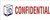 Deskmate Message Stamp Dual Colour Confidential