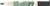 Artline Eco-Green Permanent Marker Chisel 5Mm Black