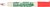 Artline Eco-Green Whiteboard Marker Chisel 2-5Mm Red