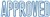 Xstamper 1008 Message Stamp Approved Blue