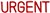 Xstamper 1103 Urgent Red