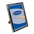 Carven Qfblksilva4 Document Frame A4 Black/Silver