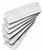Quartet Magnetic Whiteboard Eraser Refills Pack 6