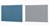 Penrite Felt Pinboard 1200 X 900Mm Blue