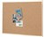 Quartet Economy Woodframe Cork Board 450 X 600Mm