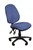 Ys Design 08 Typist Chair No Arms Blue