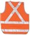 Zions Day/Night Hi Vis Safety Vest Large Orange